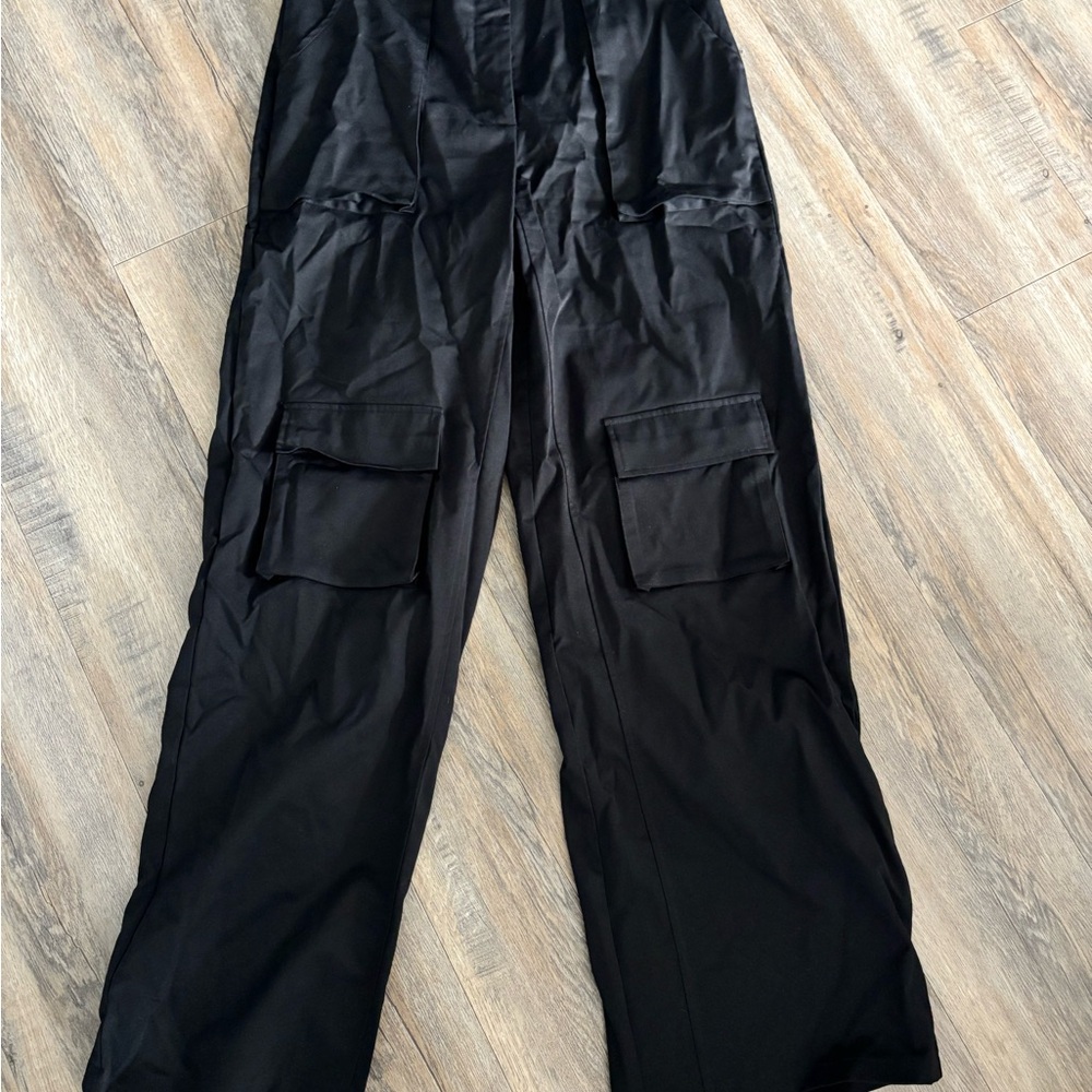 Black Cargo Pants